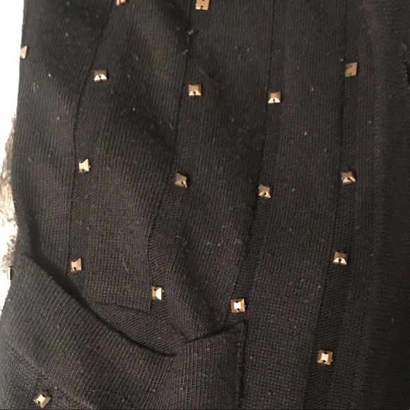 Urban Behavior Cardigan with gold Studs - Picture 8 of 8